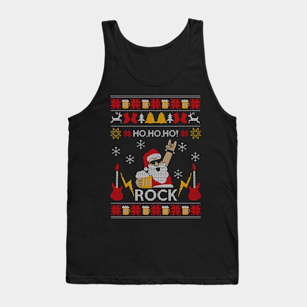 Santa´s Rock Tank Top by BuckRogers